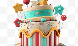 生日蛋糕漫画,生日蛋糕漫画里的欢乐瞬间