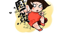 困境的漫画,笑中带泪的日常挑战